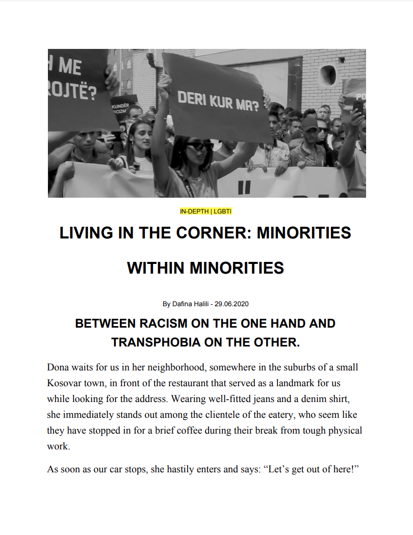 Living in the corner: Minorities within Minorities