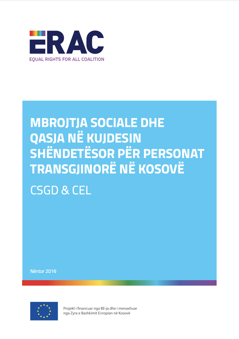 MBROJTJA SOCIALE DHEQASJA NË KUJDESIN SHËNDETËSOR PËR PERSONAT TRANSGJINORË NË KOSOVË