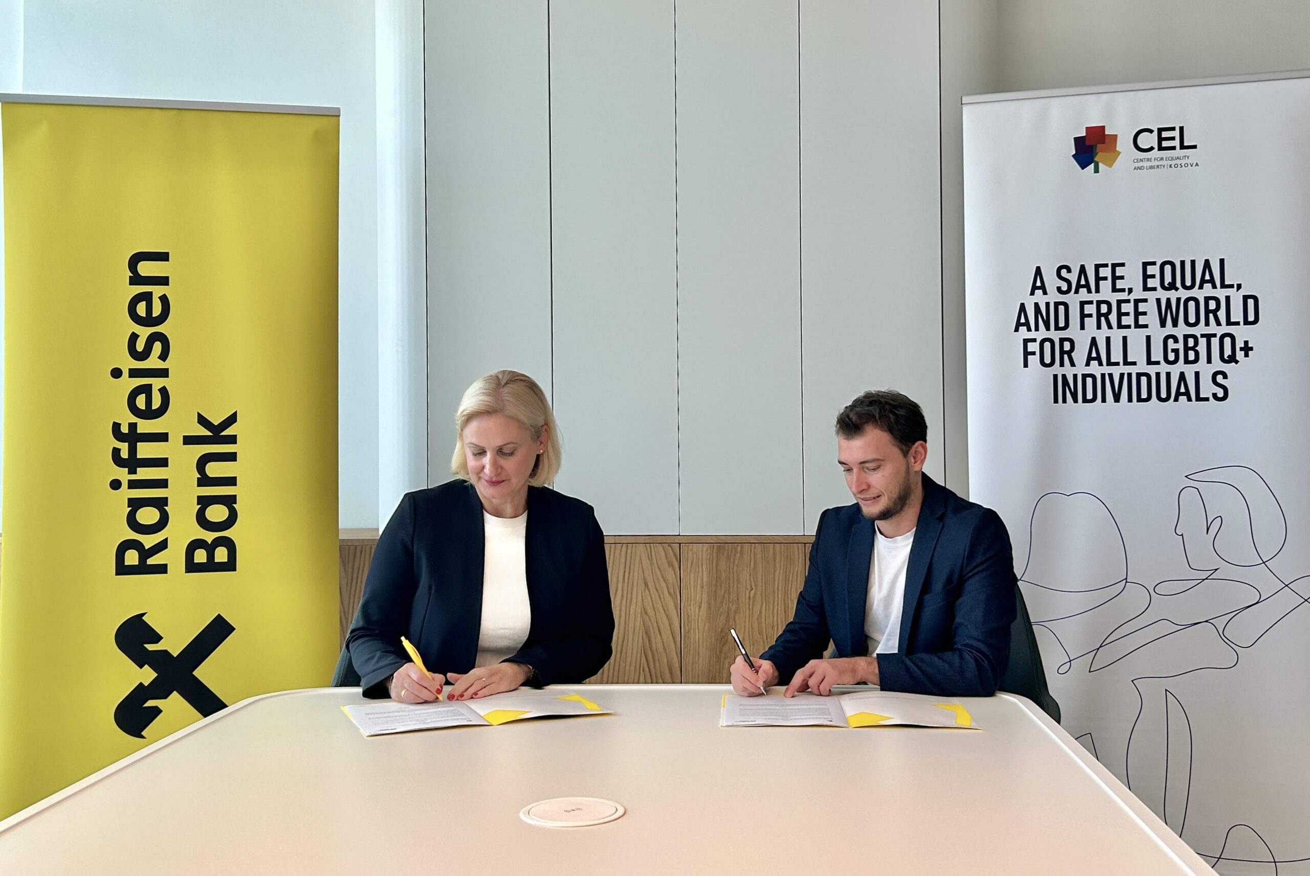 Memorandum Bashkëpunimi me Raiffeisen Bank në Kosovë