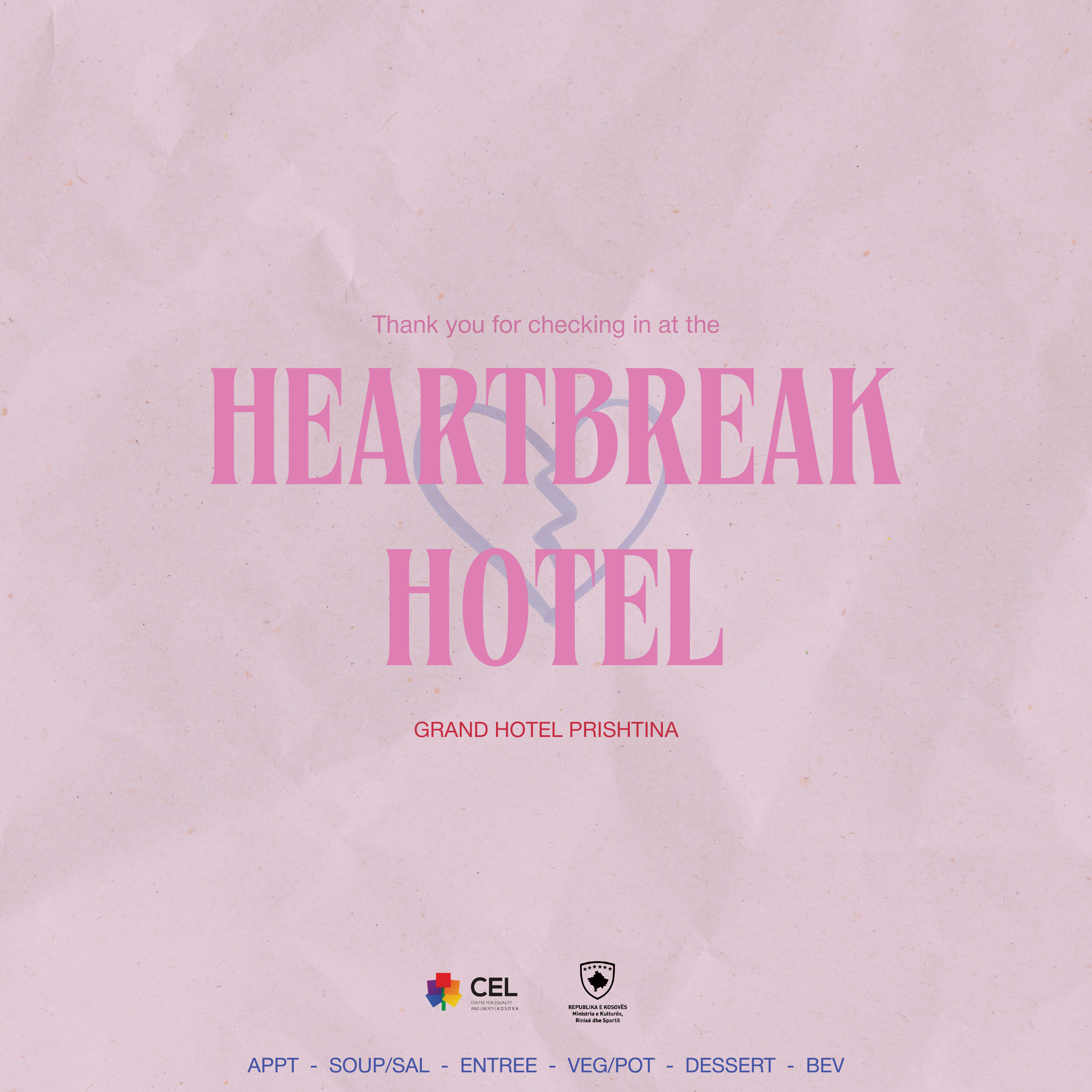 ‘Heartbreak Hotel’ opens up on the 6th of December
