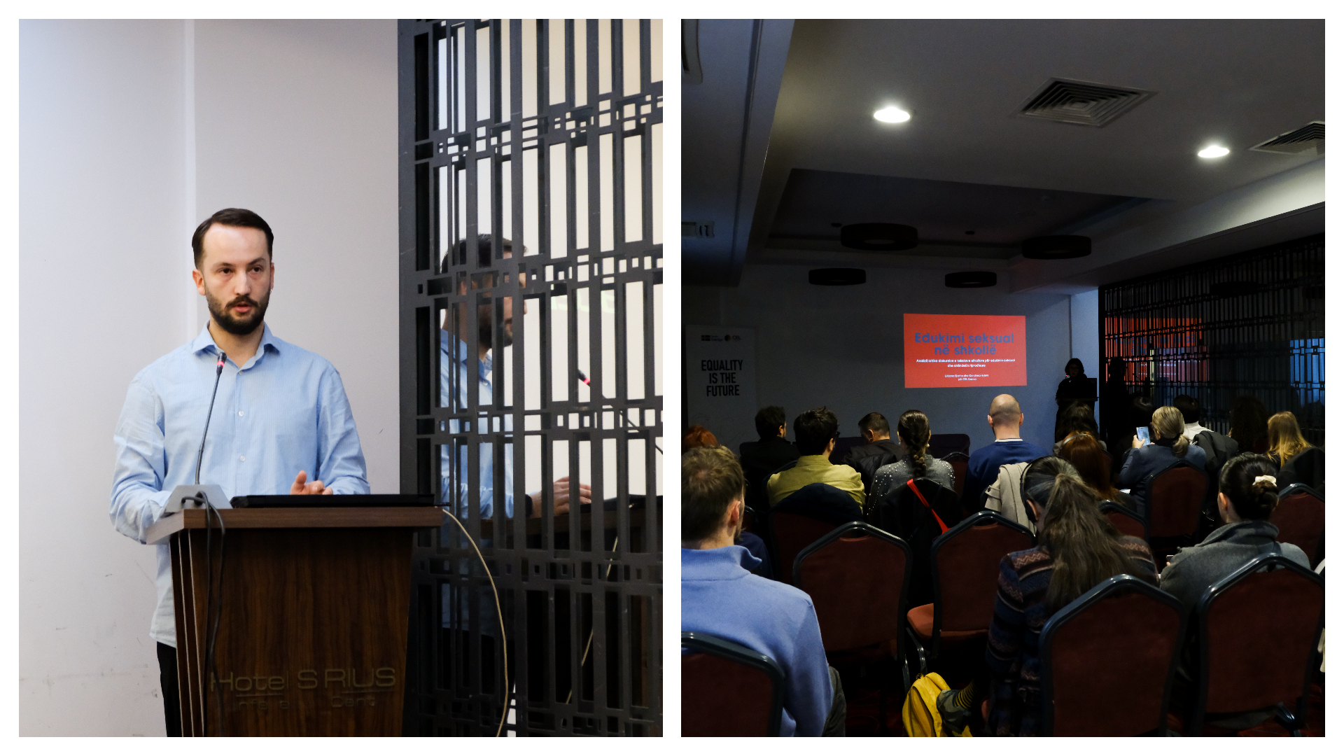 An amazing conference on sexual education in school institutions