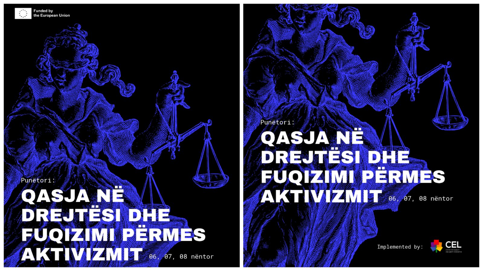 Apliko në punëtorinë “Qasja në drejtësi dhe fuqizimi përmes aktivizmit”